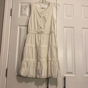 NWT Gap White Sleeveless Dress